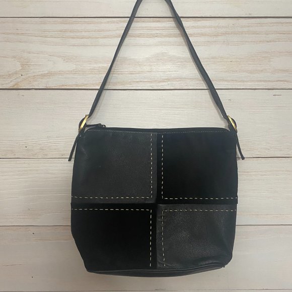 Hush Puppies Bags Hush Puppies Black And Grey Checkered Print